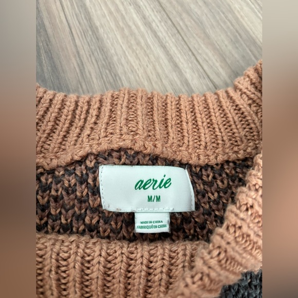 Aerie Leopard Print Sweater - Picture 2 of 2